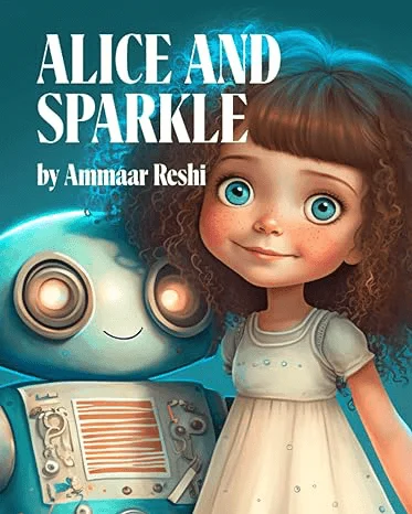 Книга для детей Alice and sparkle, которую сгенерировала нейросеть