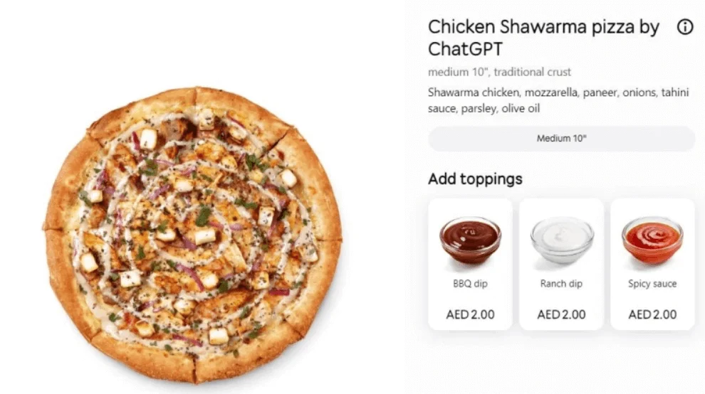 Додо пицца от нейросети