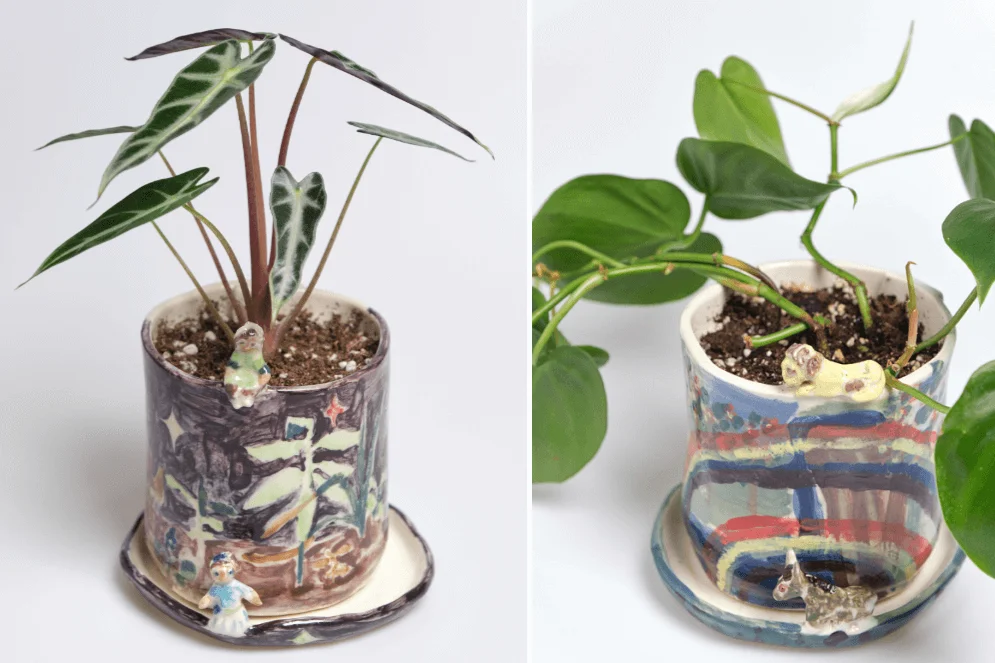 Кашпо от работников «Простых вещей»