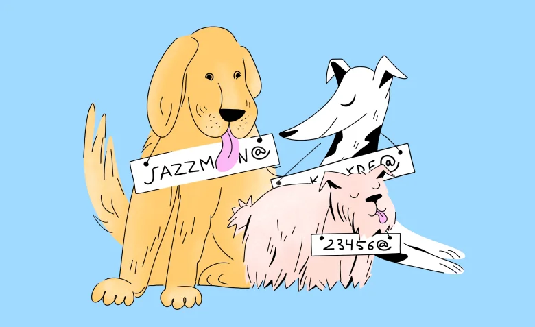 Как выбрать адрес электронной почты