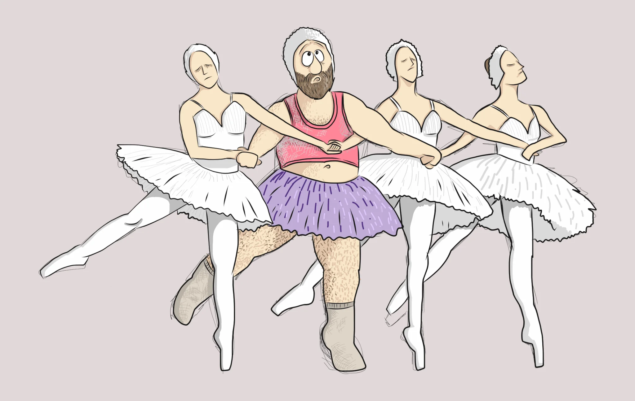 Когда чувствуешь, что занимаешь чужое место и ничего не стоишь