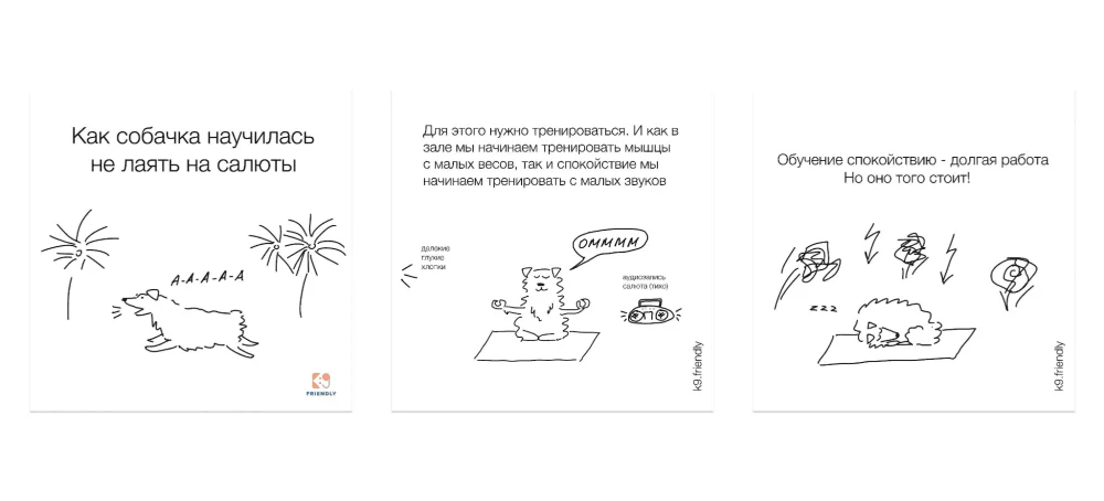 Визуальная история собаки