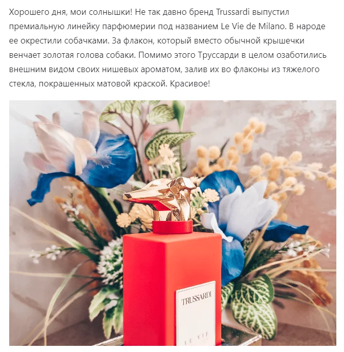 Пример рекламной статьи на Дзене