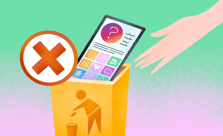 Как удалить профиль Instagram* навсегда или временно