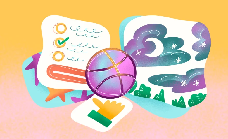 Как пользоваться сайтом Dribbble