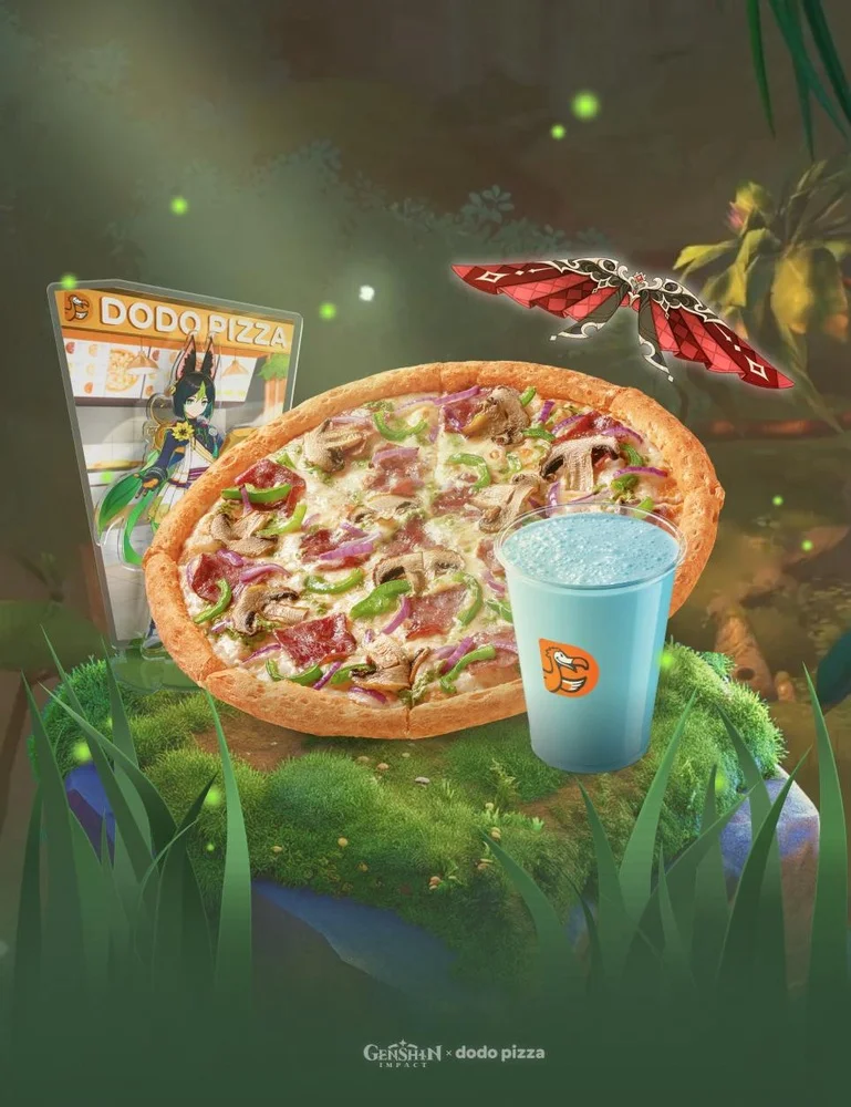 Реклама Додо с Геншином 2024