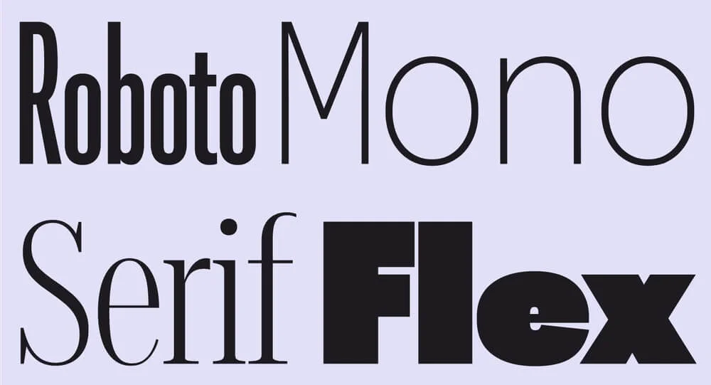 Как выбрать фирменные шрифты для веба в материал дизайн