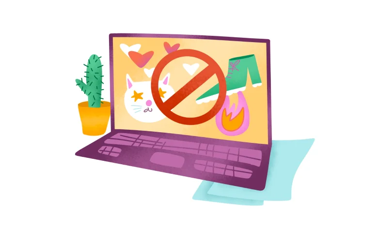 как заблочить ресурсы, которые отвлекают от работы