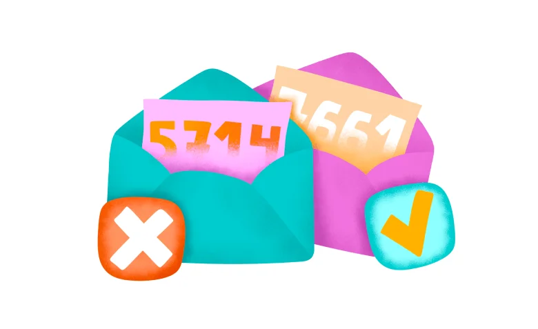 Код подтверждения на почту