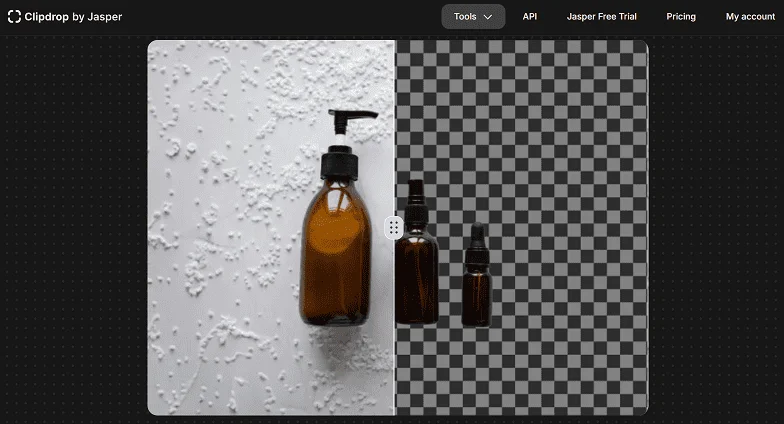 Как удалить фон в Клипдроп: пример работы нейросетей сервиса