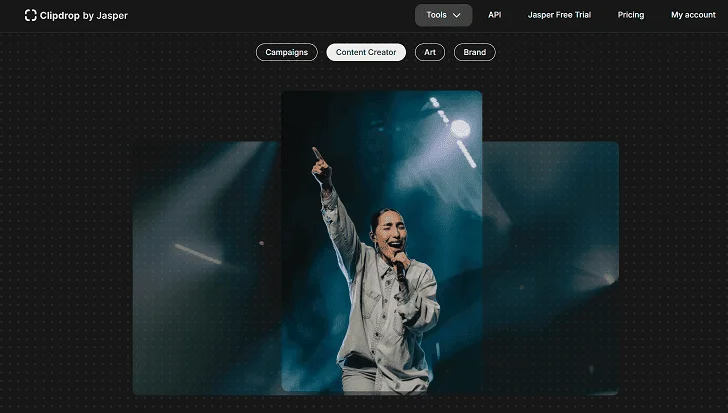 Изменение размера изображения под соцсети через Universal Resizer ClipDrop