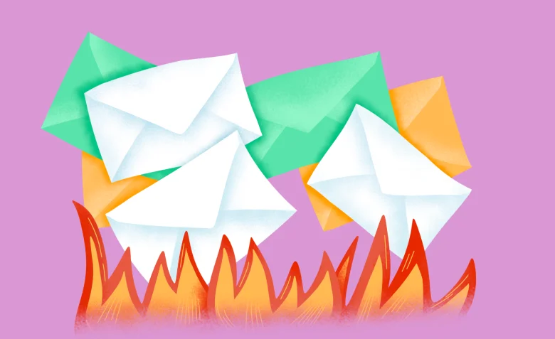 удален почтовый ящик