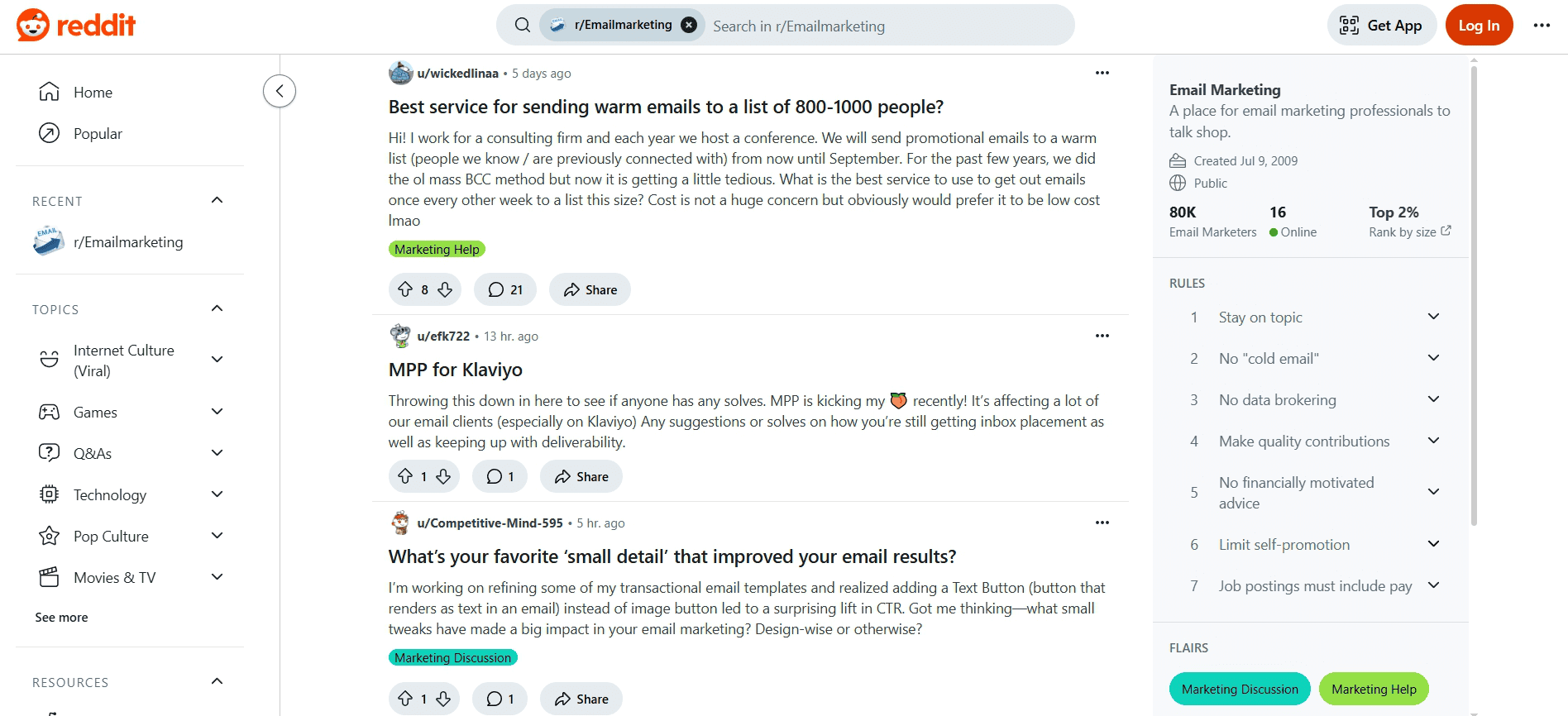 Форум для email-маркетологов