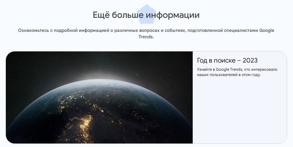 Год в поиске — 2023