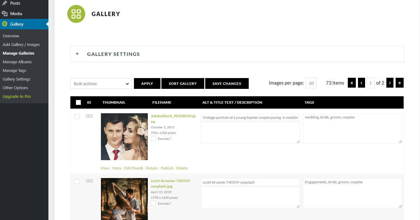 NextGEN Gallery