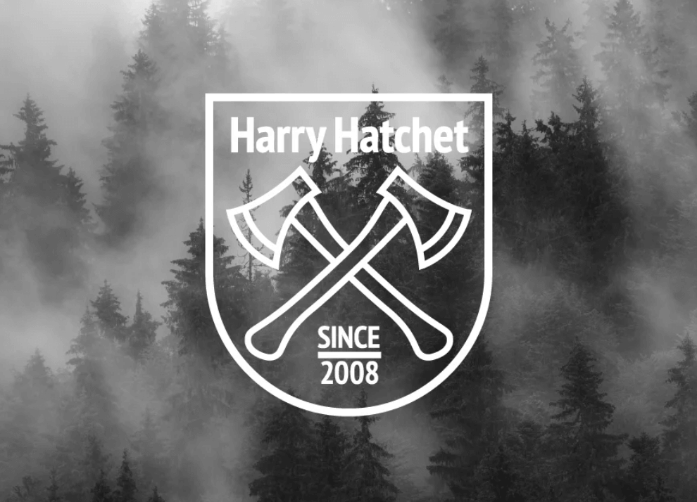 Логотип Harry Hatchet