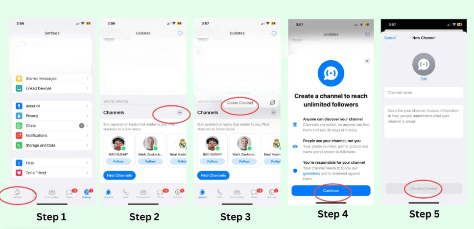Инструкция по созданию канала WhatsApp