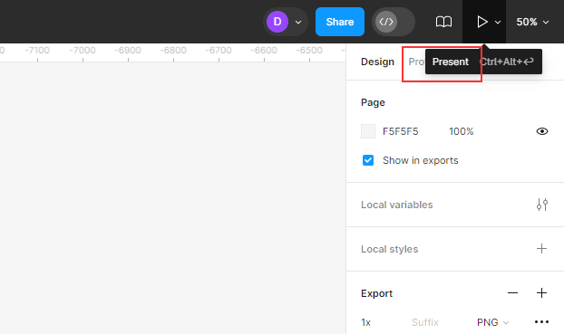 Кнопка проигрывания анимации в Фигме