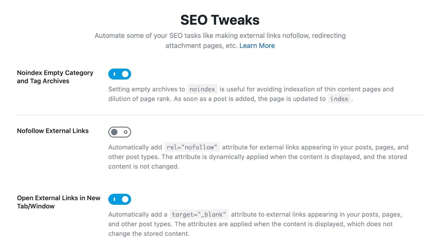 Настройка SEO-оптимизации при установке Rank Math