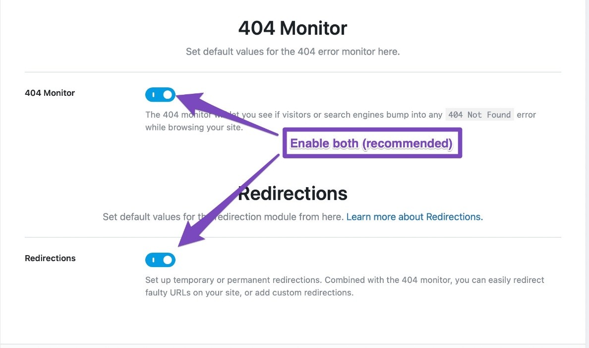 Отслеживание ошибок 404