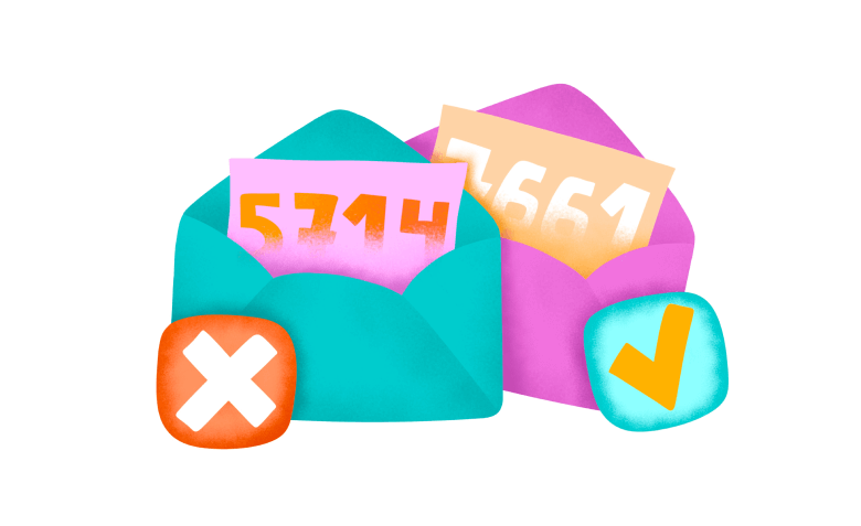 Код подтверждения на почту