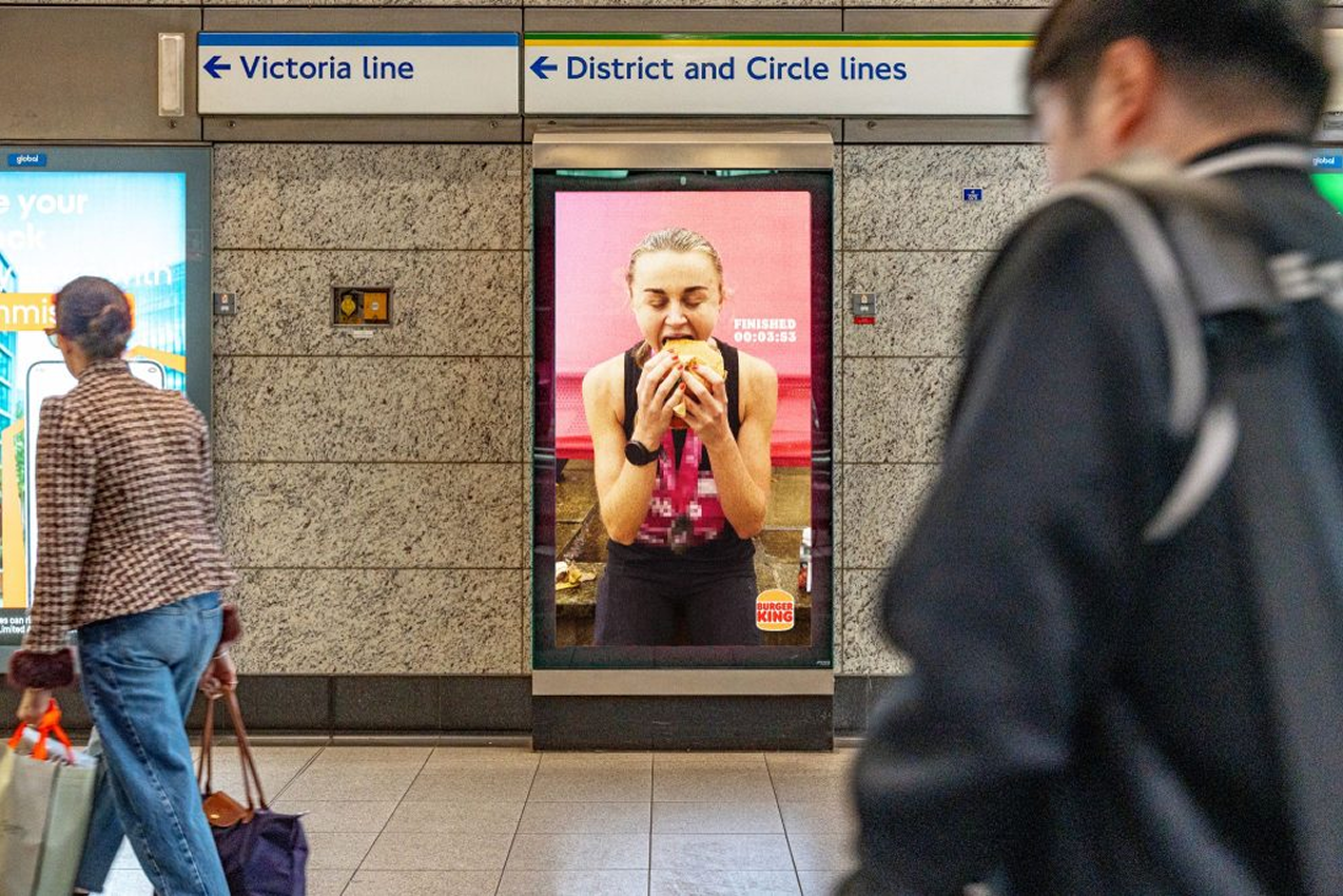 бесплатный воппер лондонский марафон