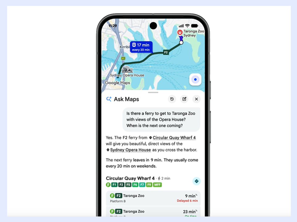 пробки в google maps