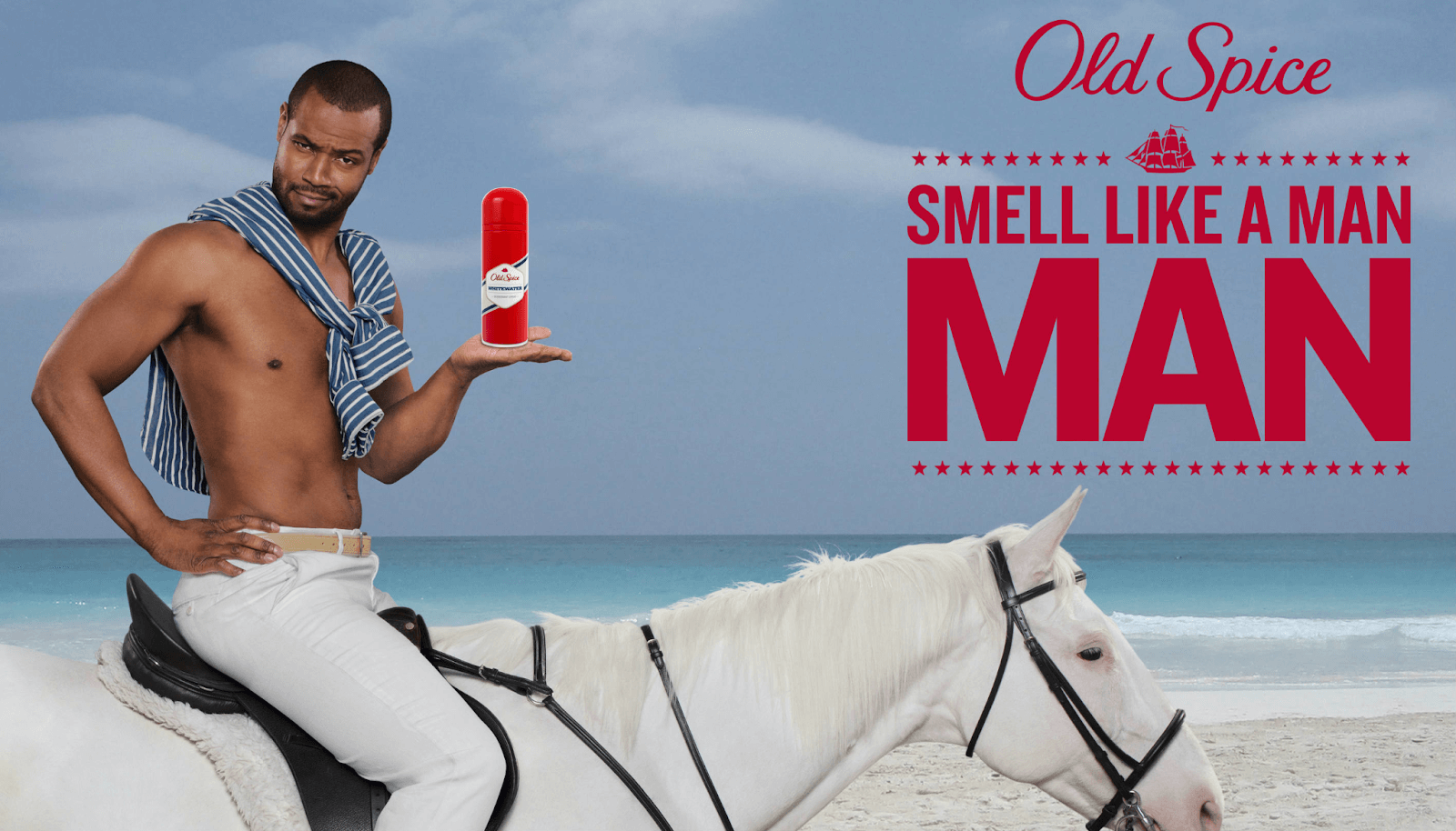 реклама Old Spice