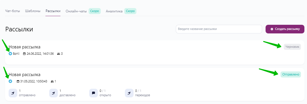 Список рассылок