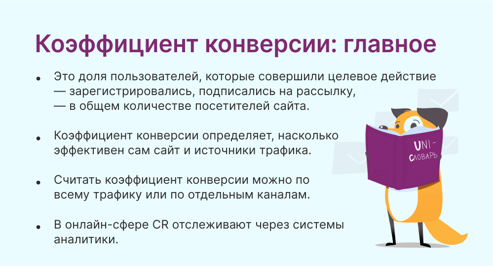 Коэффициент конверсии это