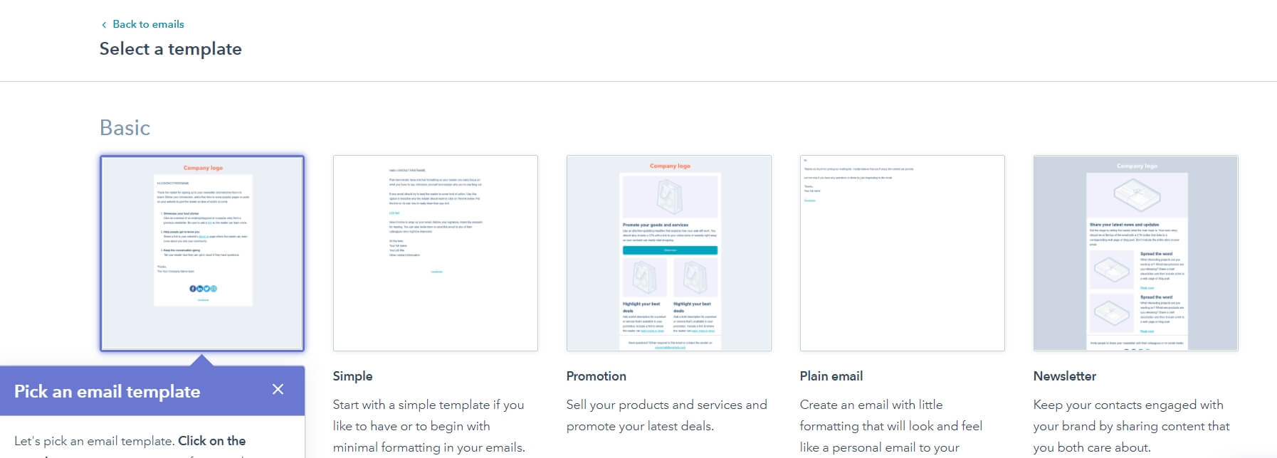 Бесплатные готовые шаблоны Hubspot