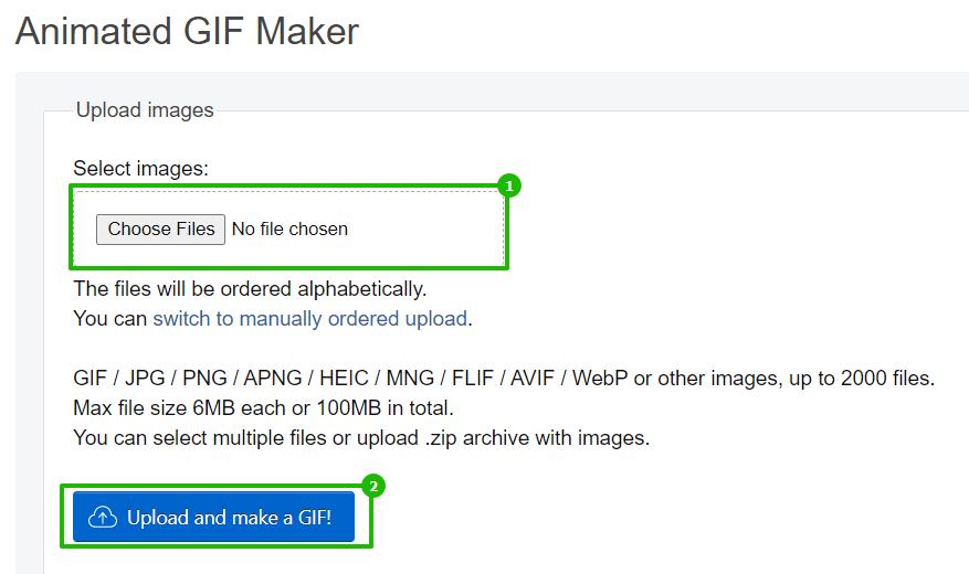Как создать гифку в онлайн-сервисе.