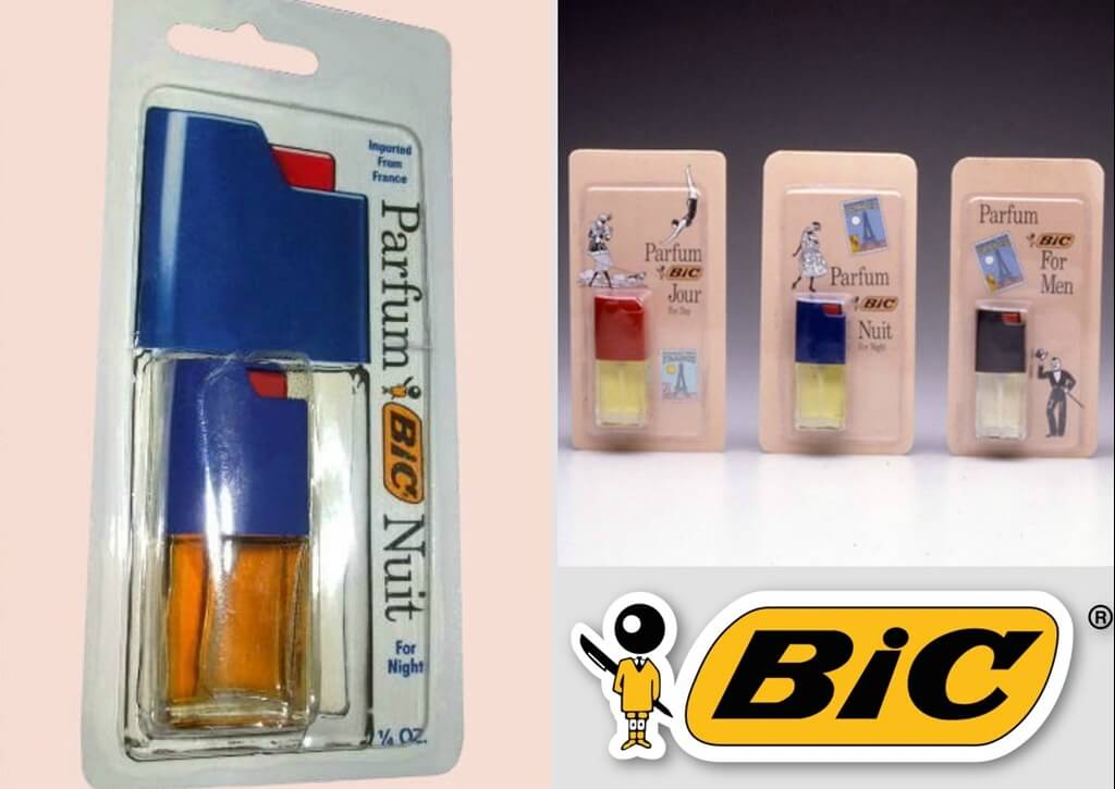 Пример неудачного запуска линейки духов компании BIC