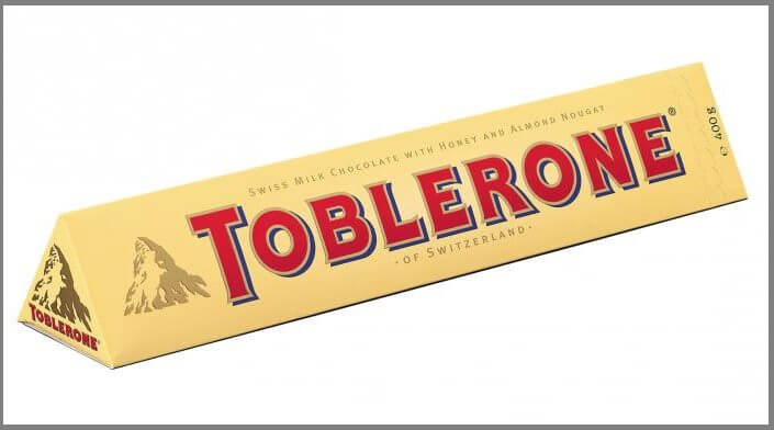 упаковка Toblerone