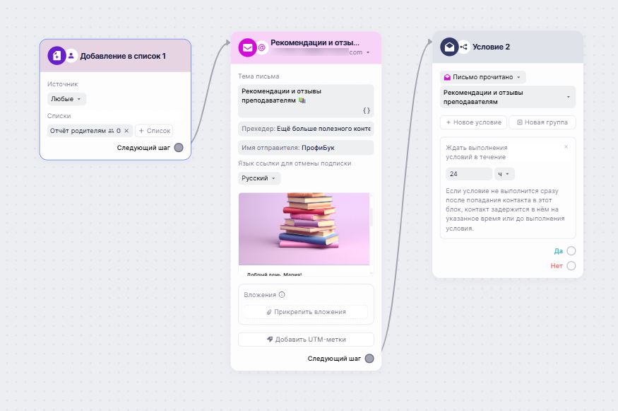 Пример сценария.