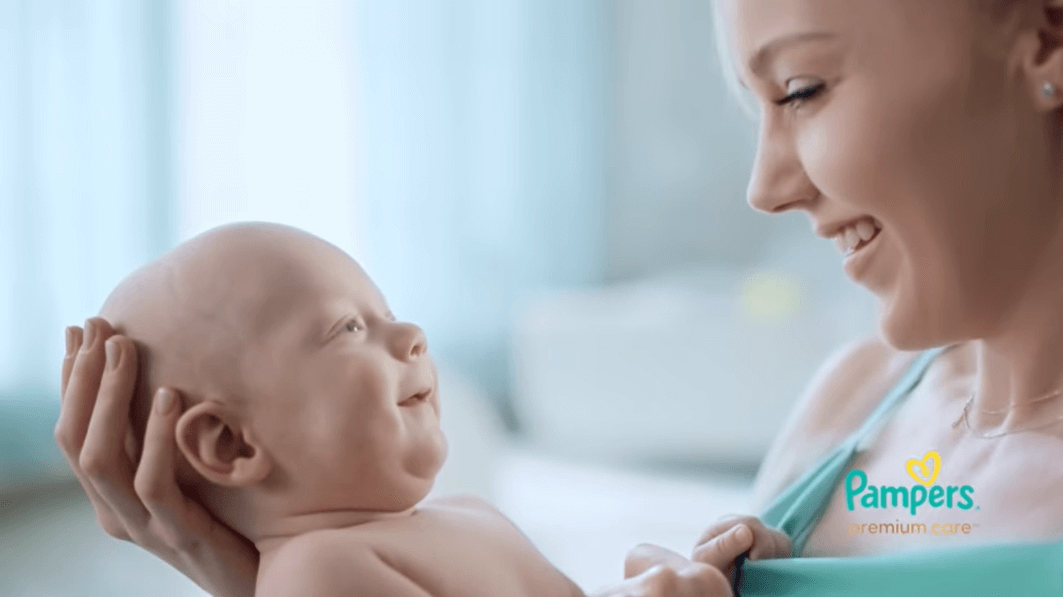 Ролик Pampers Premium care