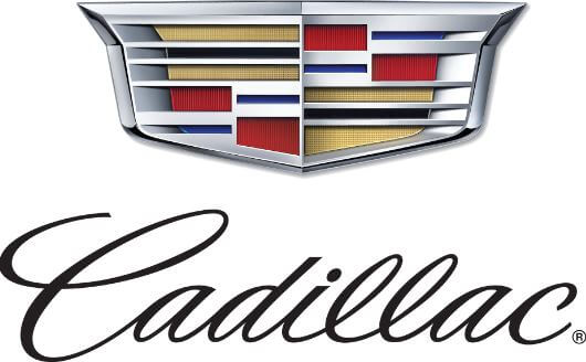 шрифт логотипа люксового автомобильного бренда Cadillac