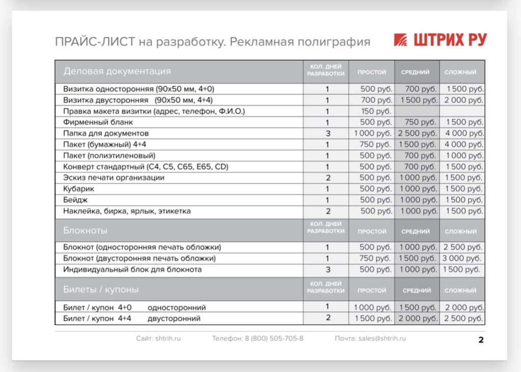 Создавайте прайс-листы в бесплатном онлайн редакторе - SUPA