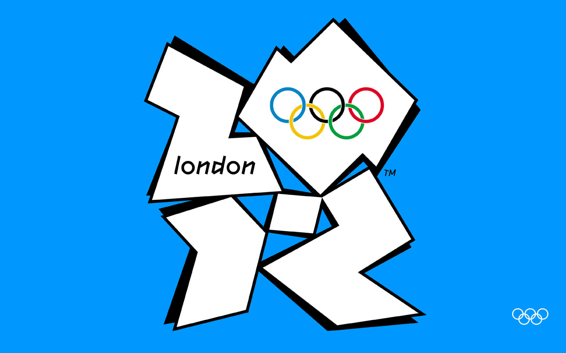 Логотип Олимпиады в Лондоне 2012