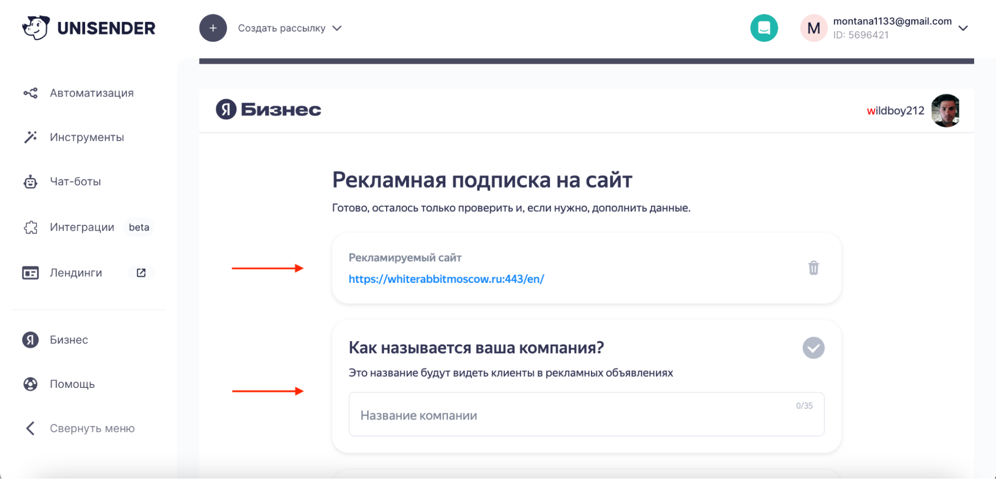 как запустить рекламу в Яндекс Бизнесе онлайн-компании