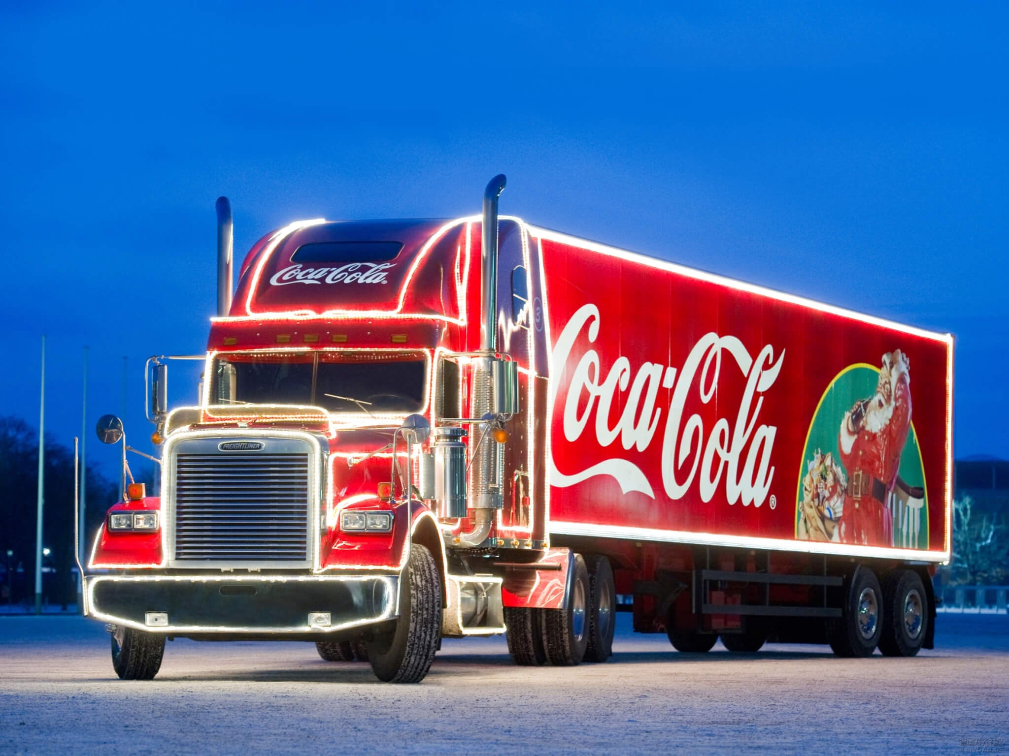 грузовик Coca-Cola