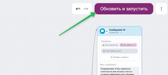 Как запустить сценарий.