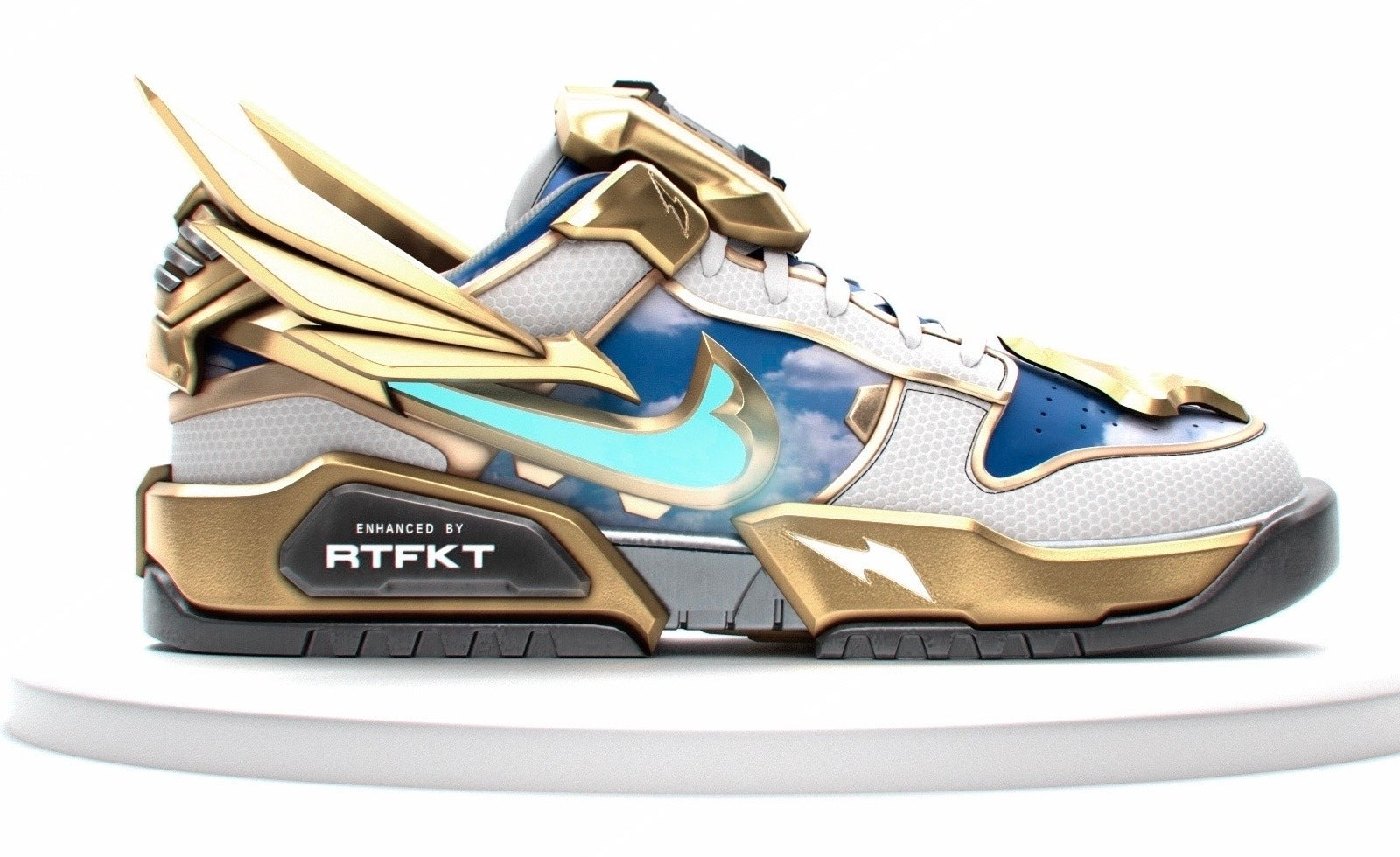 фото виртуальных кроссовок Nike CryptoKicks