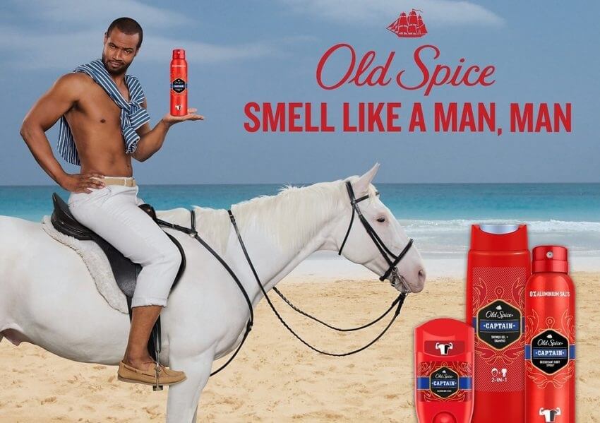 реклама Old Spice