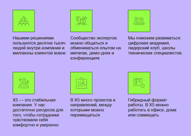 Вакансии X5 Group