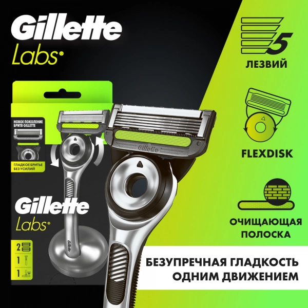 Точка дифференциации бритв Gillette