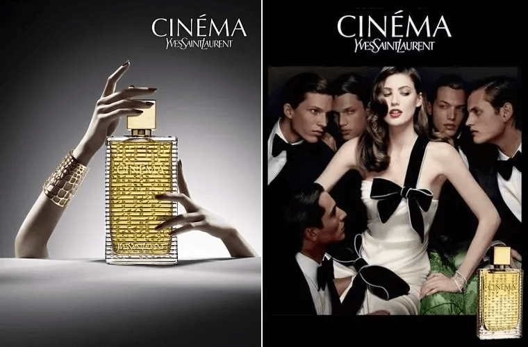 реклама духов ив сент лоран