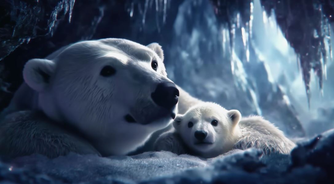 ИИ-медведи в новогодней рекламе Coca-Cola