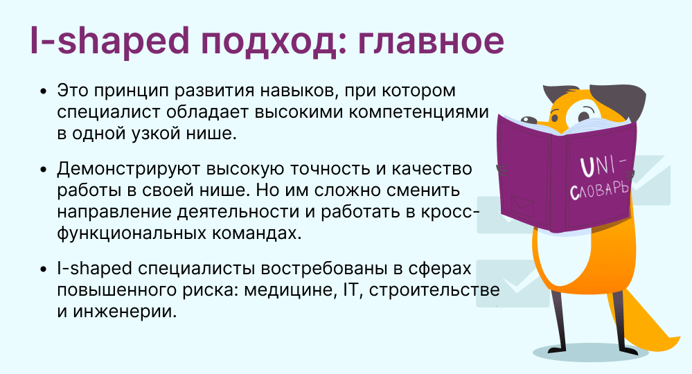 I-shaped подход это