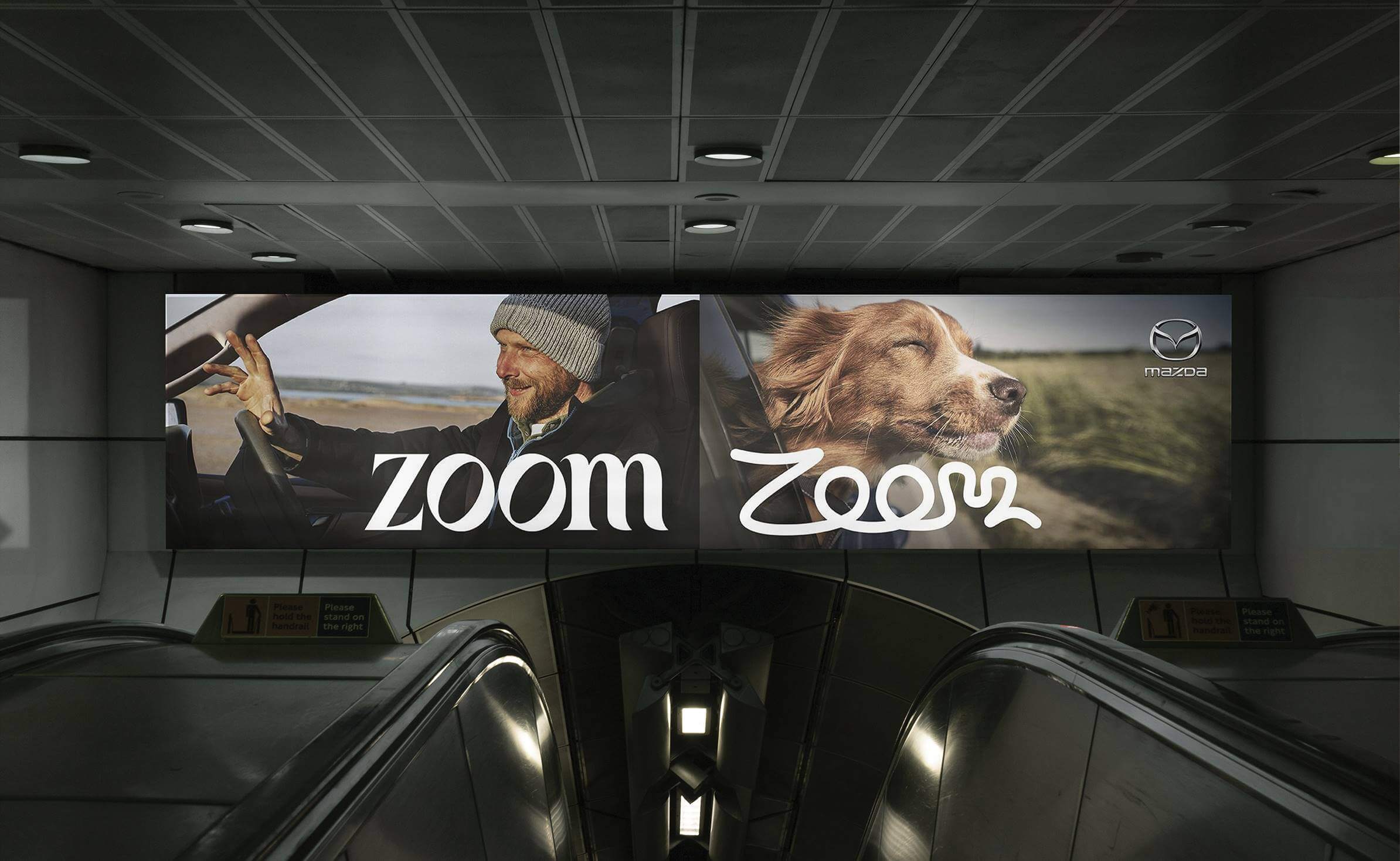 Наружная реклама Mazda